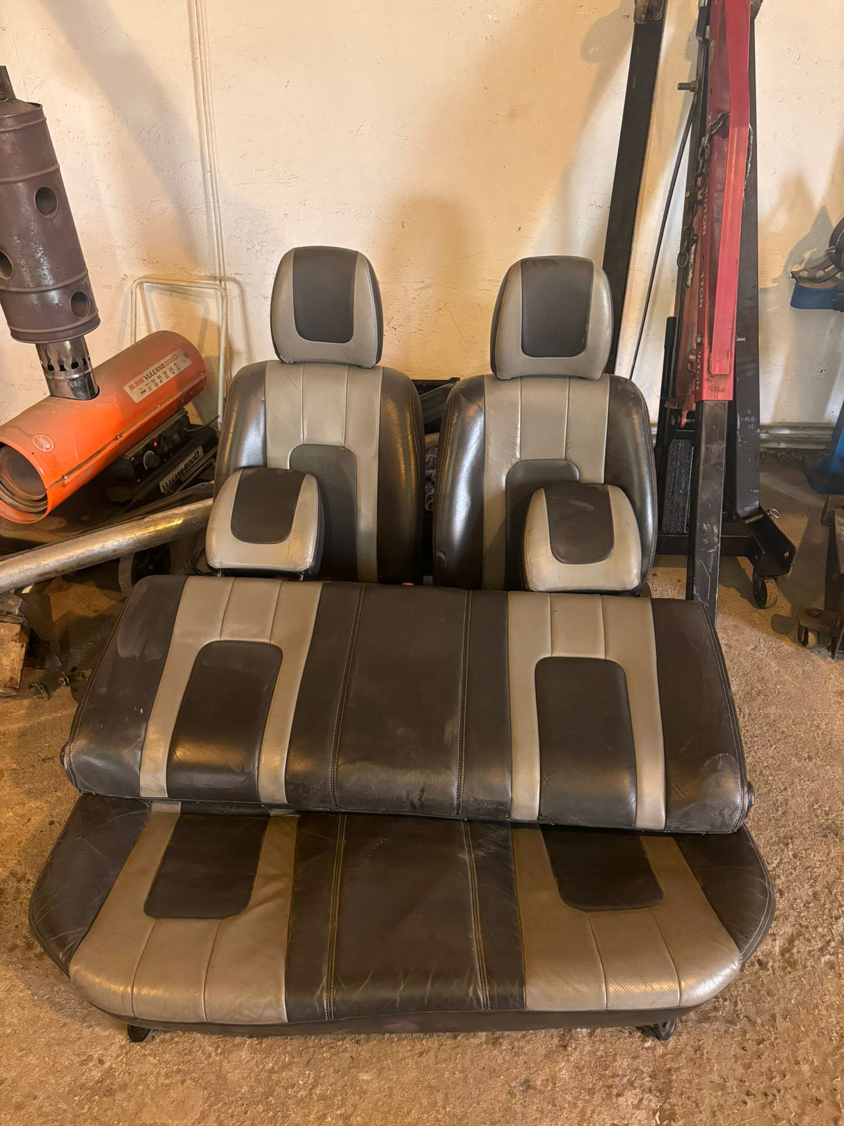 SET SCAUNE PIELE FORD RANGER/MAZDA BT-50 2006, 2007, 2008, 2009, 2010, 2011, 2012