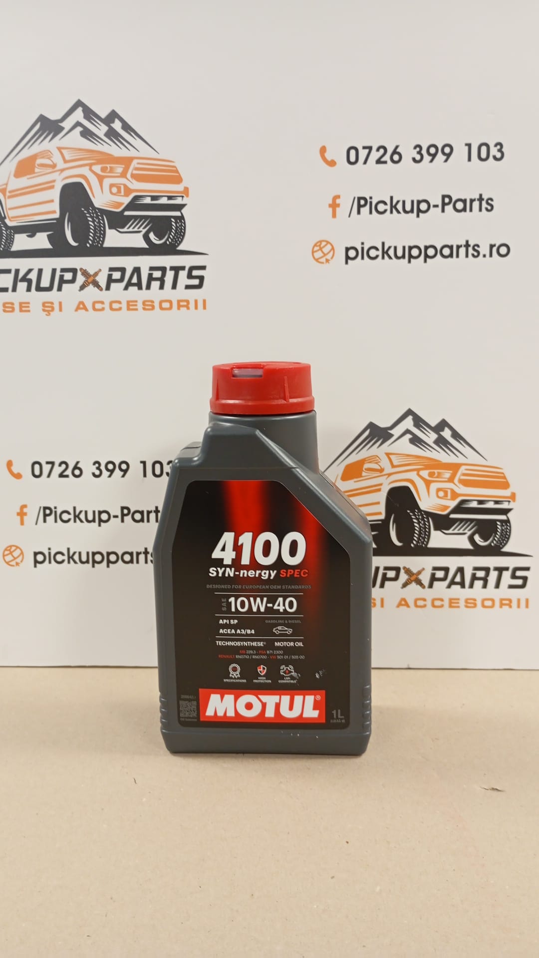 ULEI MOTOR MOTUL 4100 SYN-NER S 10W40 1L