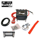 Troliu Grizzly Winch 9500lbs (4310kg) cablu de otel