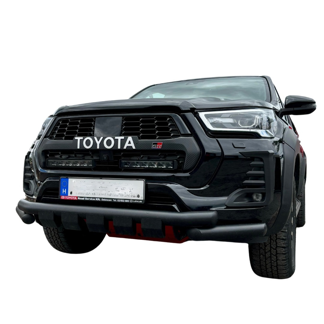 Bara protectie fata Glo Ctiy Negru Toyota Hilux (2015-2025)