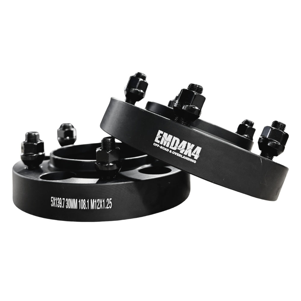 Flansa Distantier 30mm, 5x139.7, M12x1.25, CB108.1, cu inel de centrare, Suzuki Jimny, Vitara, Grand Vitara 1, Samurai și Daihatsu Feroza, Rocky, Lada Niva, Aro Emd4x4