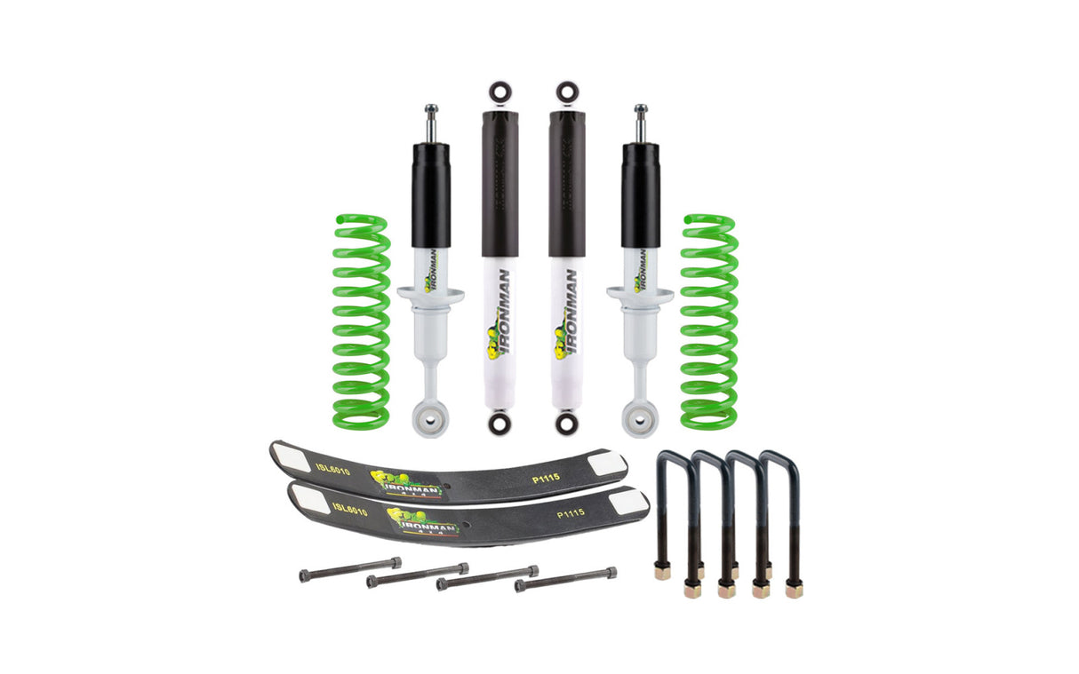 Hilux 2005-2015 - Kit inaltare cu amortizoare NitroGas, lift 45 mm