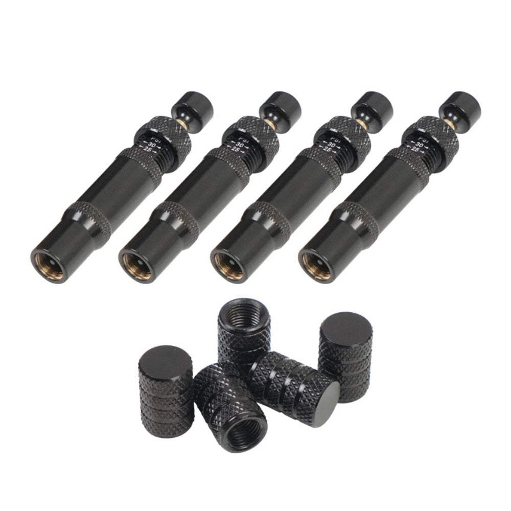 Kit de 4 deflatoare reglabile pentru anvelope, cu oprire automată, destinat autovehiculelor 4x4, ieșiri off-road, overlanding, Emd4x4