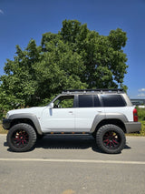 Portbagaj Slim Nissan Patrol Y61 GU3 si GU4 Lung, 216 x 126 cm, Aluminiu, cu sine T-Slot