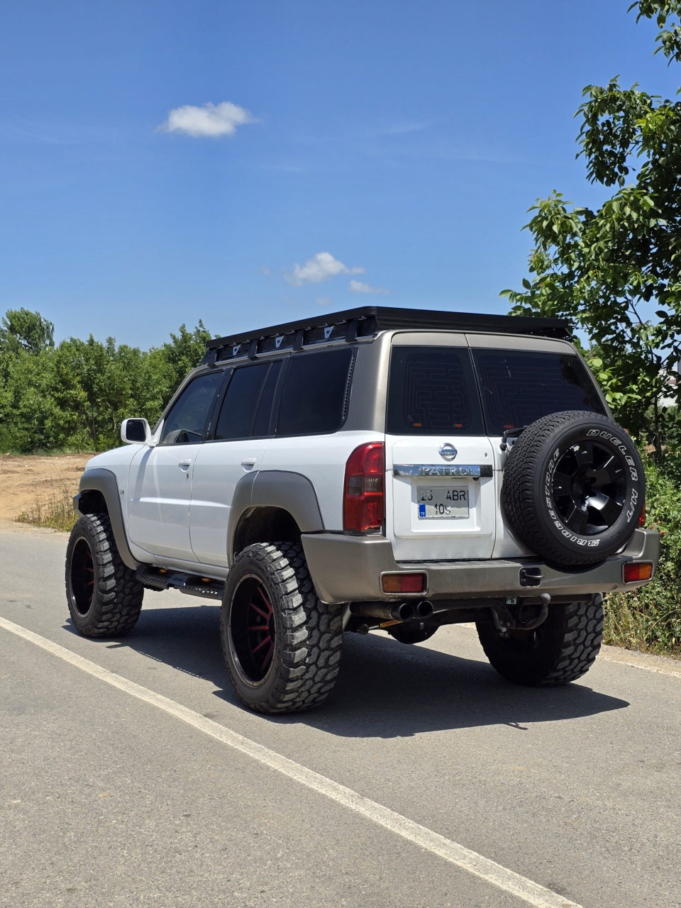 Portbagaj Slim Nissan Patrol Y61 GU3 si GU4 Lung