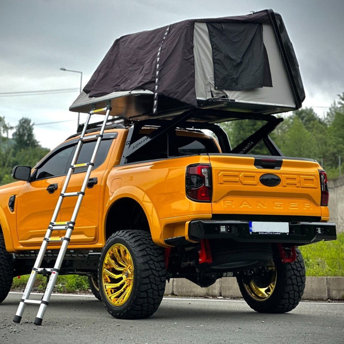 Rollbar Universal Pick-Up pentru corturi de acoperis si accesorii overlanding