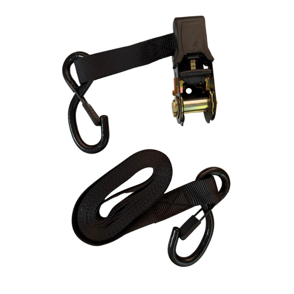 Set (4 buc.) chingi ancorare cu clichet 4,5 m, 500/1000 kg, fixare încărcături, EMD4x4