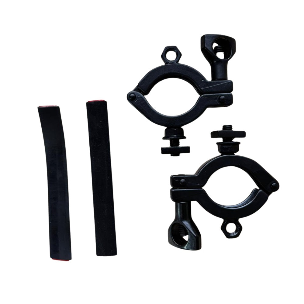 Set cleme pentru prindere accesorii off-road și overlanding pe șinele portbagajului de plafon EMD4x4