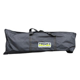 Set rampe de tracțiune negre 104 x 28 cm cu ornamente verzi, cu husă, EMD4x4