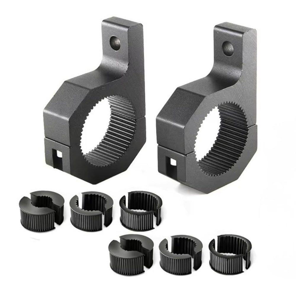 Set suporți de montare Bare LED / Proiectoare, 25-38 mm, EMD4x4