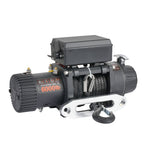 Troliu electric auto EMD Winch 6000lbs (2722kg), 12V, cablu sintetic, 15m, raport 173:1