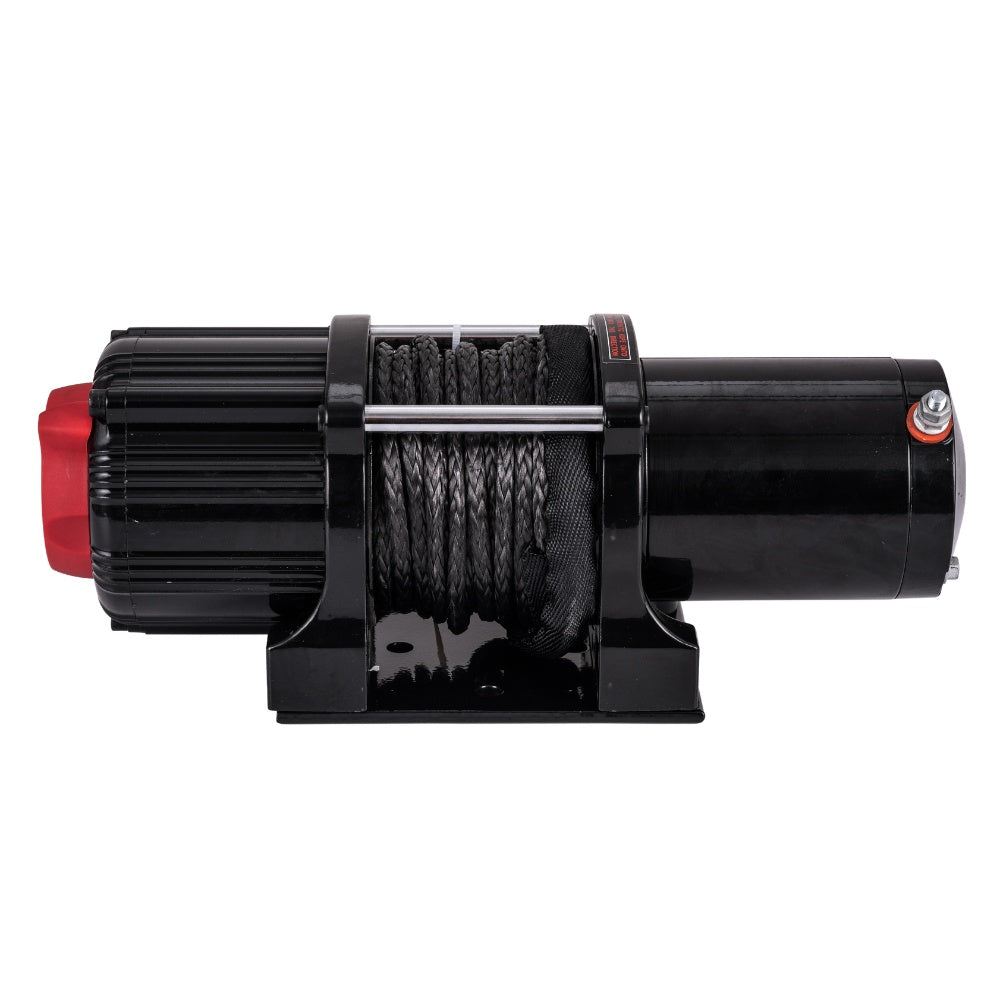 Troliu electric EMD Winch 4500lbs (2041kg), 12V, cablu sintetic 12m, raport 166:1